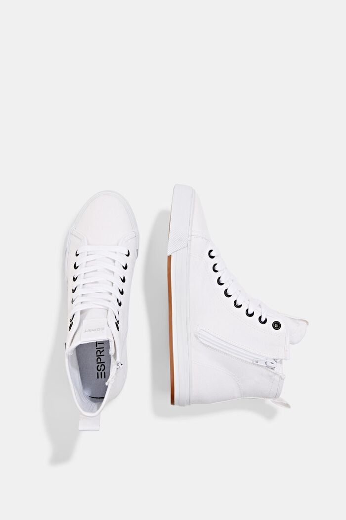 Casual shoes, WHITE, detail image number 1