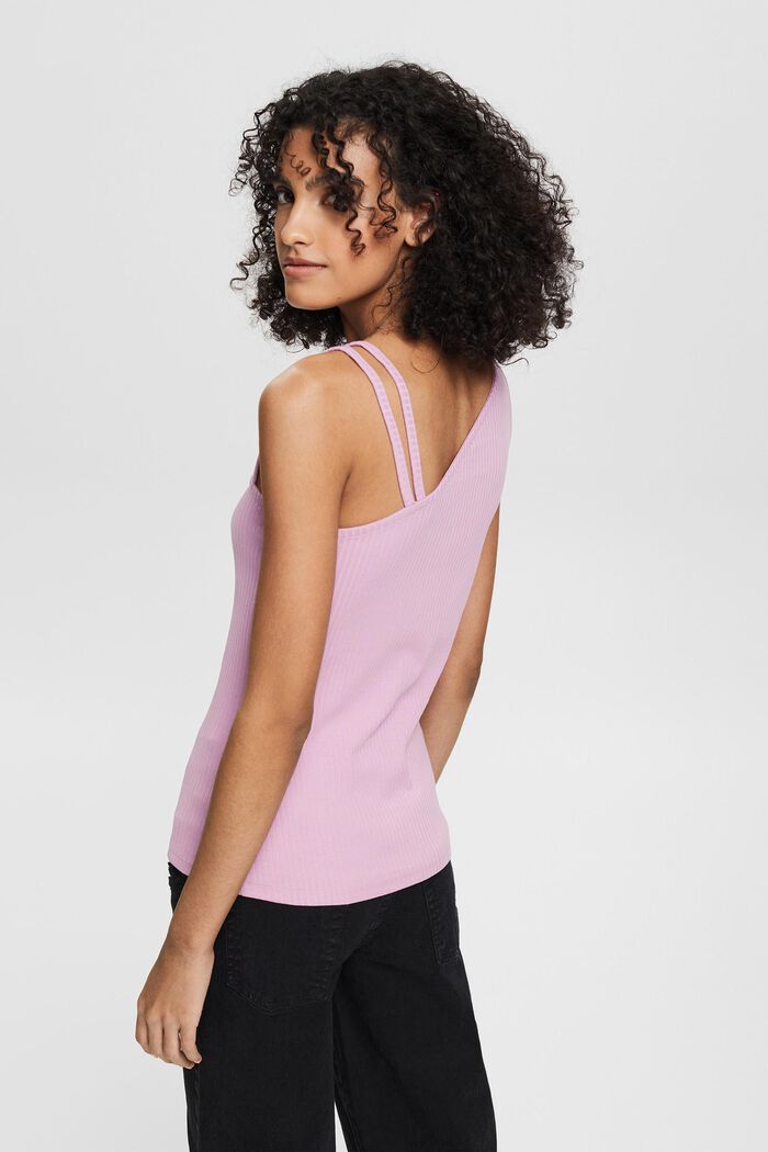 Ribbed asymmetric top, LILAC, detail image number 3