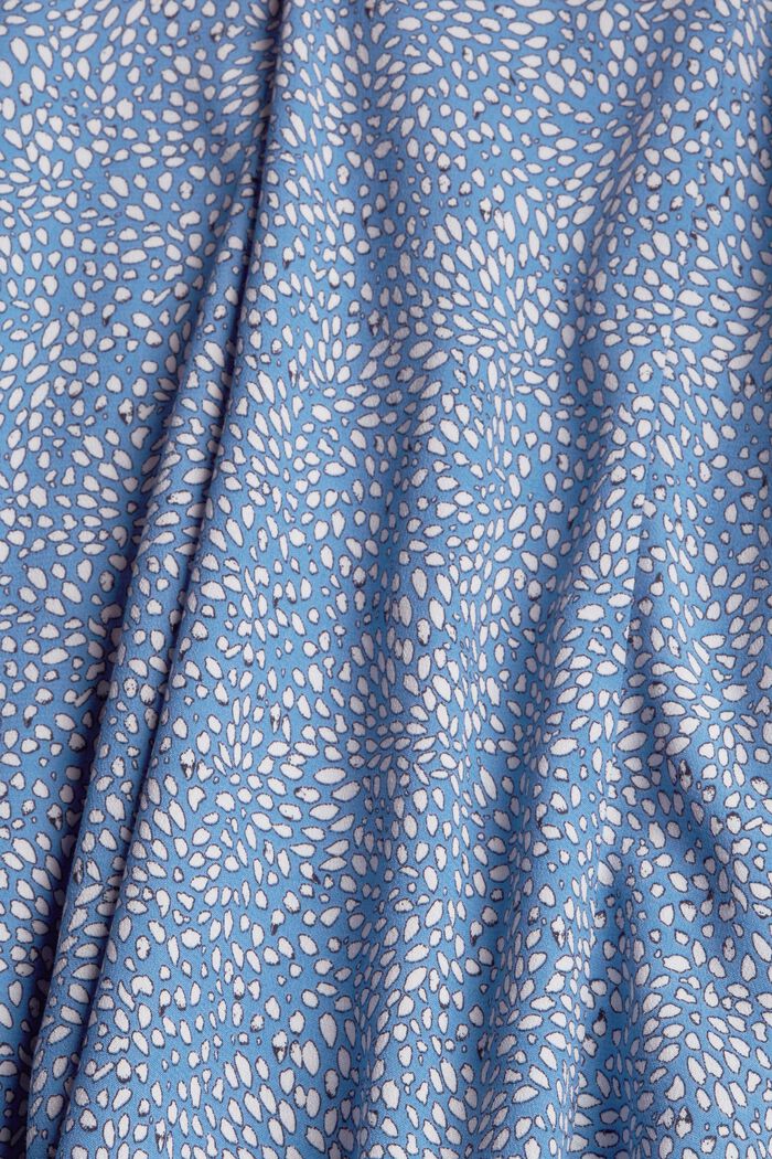 Patterned midi skirt, LENZING™ ECOVERO™, LIGHT BLUE LAVENDER, detail image number 4
