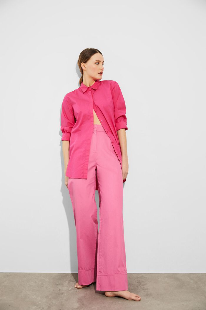 Wide leg trousers, PINK, detail image number 6