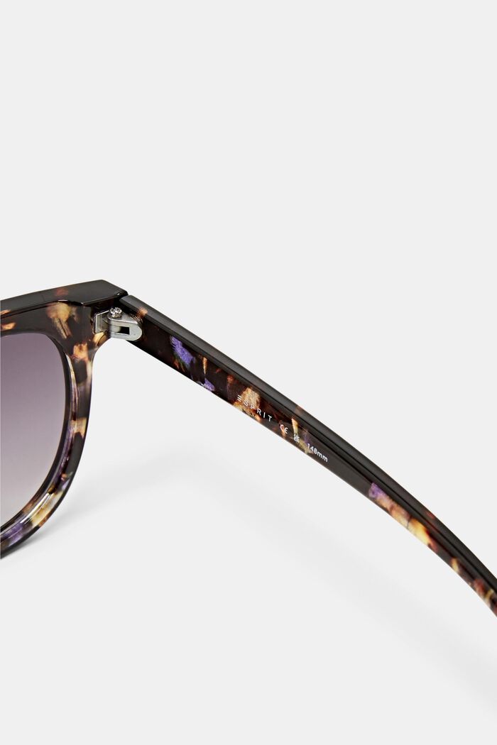 Round framed sunglasses, VIOLET, detail image number 3