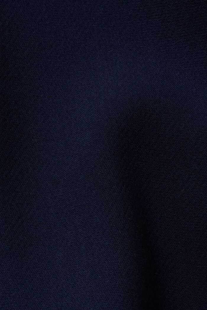CURVY blazer with draped sleeves, NAVY, detail image number 1