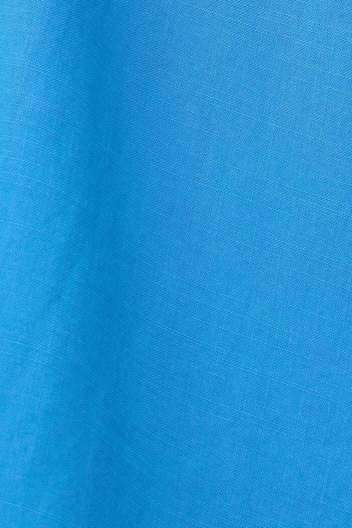Sleeveless dress with elastic collar, BRIGHT BLUE, detail image number 5