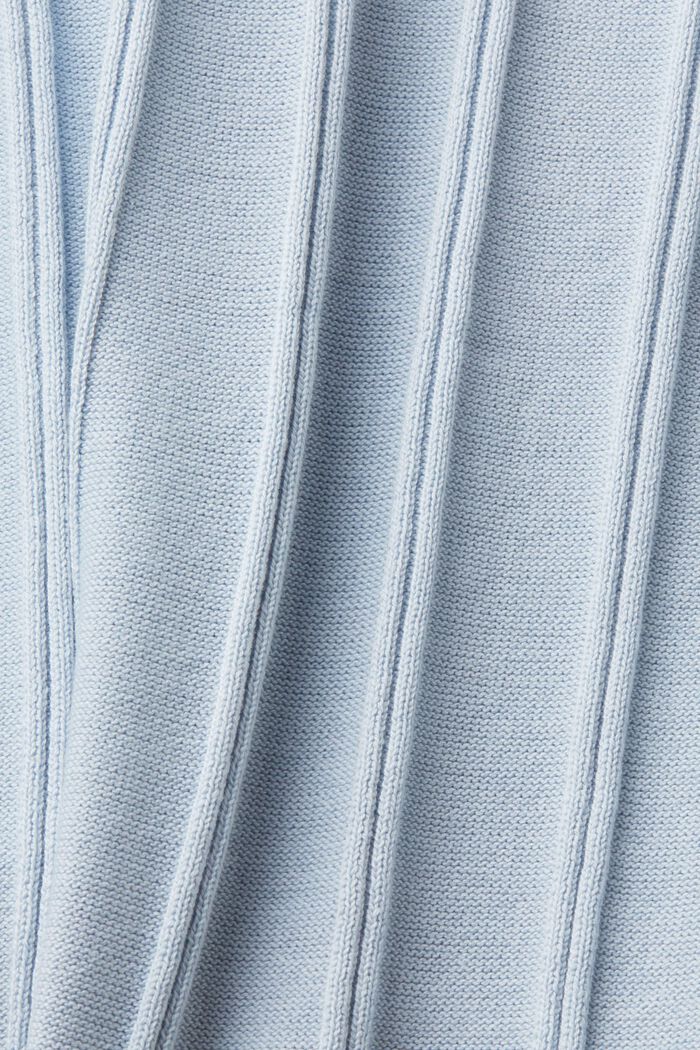 Short-sleeve jumper, 100% cotton, LIGHT BLUE, detail image number 5