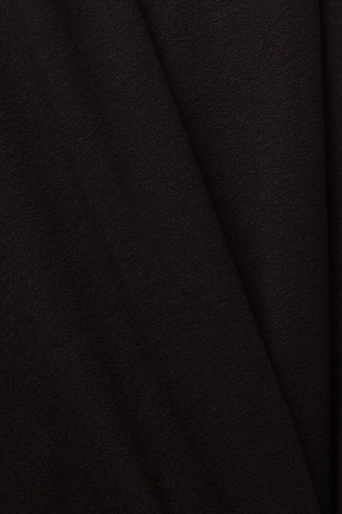 Jersey mini dress, LENZING™ ECOVERO™, BLACK, detail image number 5