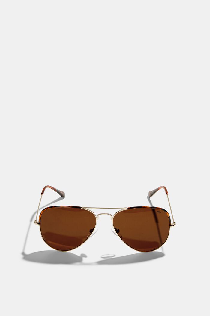 Unisex aviator sunglasses, BROWN, detail image number 0