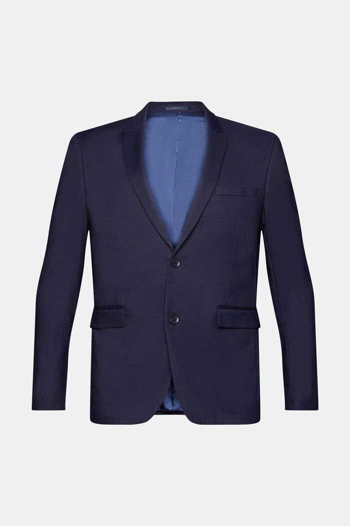 Dotted blazer, DARK BLUE, detail image number 7