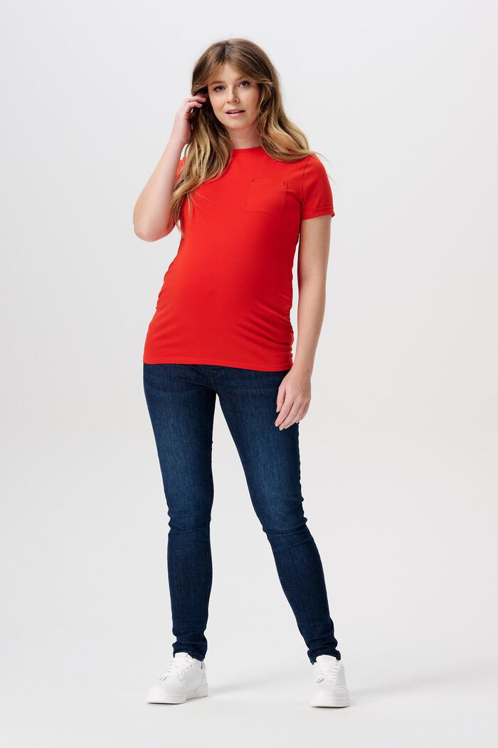 MATERNITY Short-Sleeve T-Shirt, MISSION RED, detail image number 1