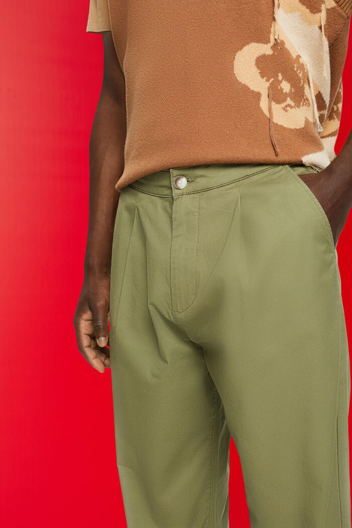 Balloon fit trousers, LIGHT KHAKI, detail image number 2