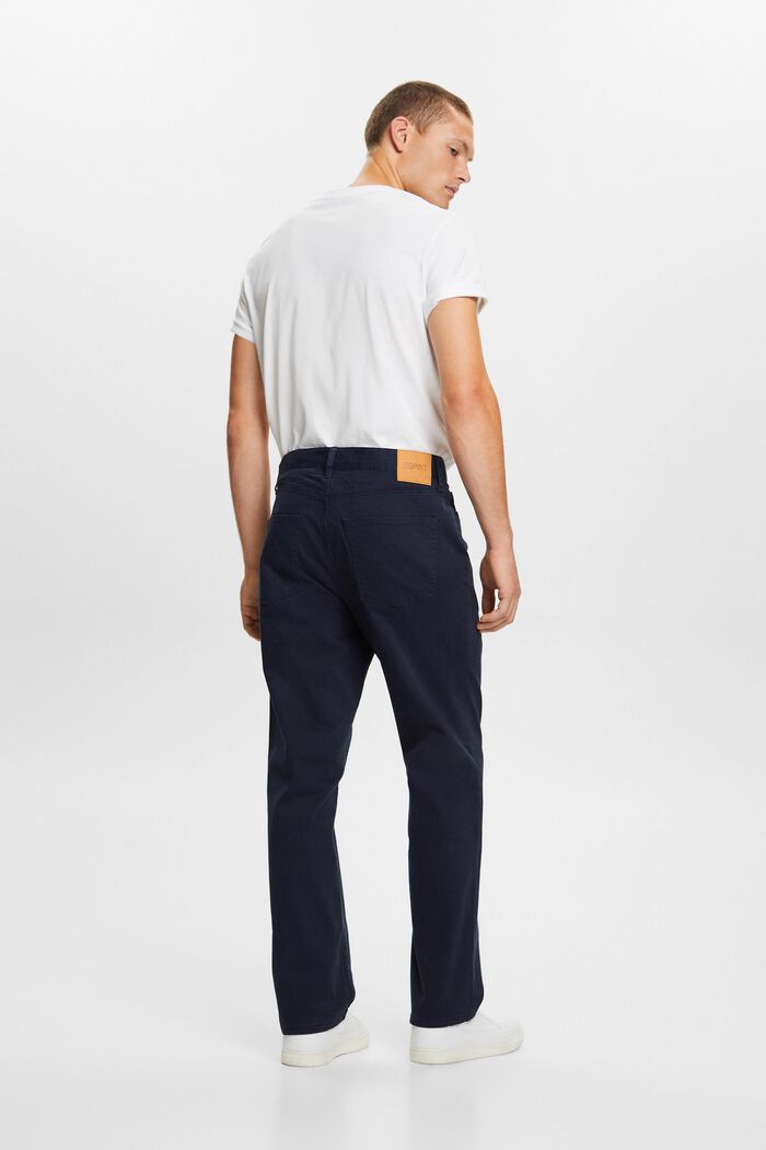 Classic Straight Pants, NAVY, detail image number 3