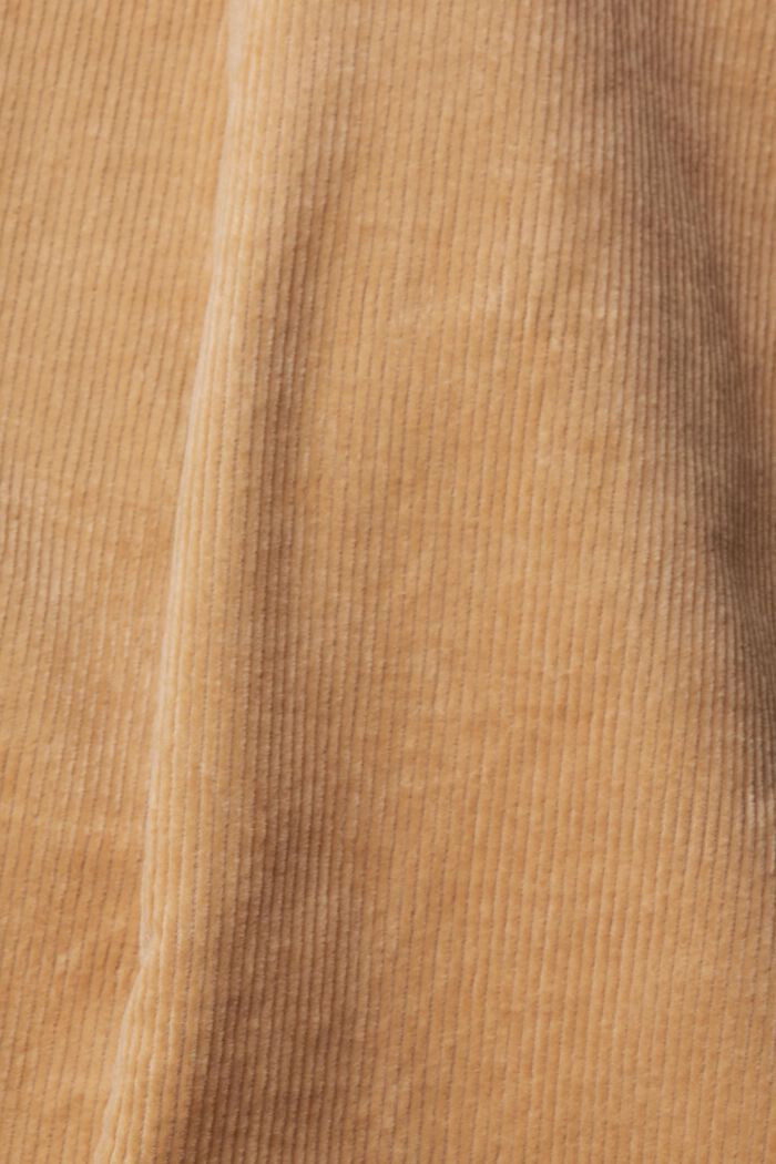 Mid-rise corduroy trousers, SAND, detail image number 1