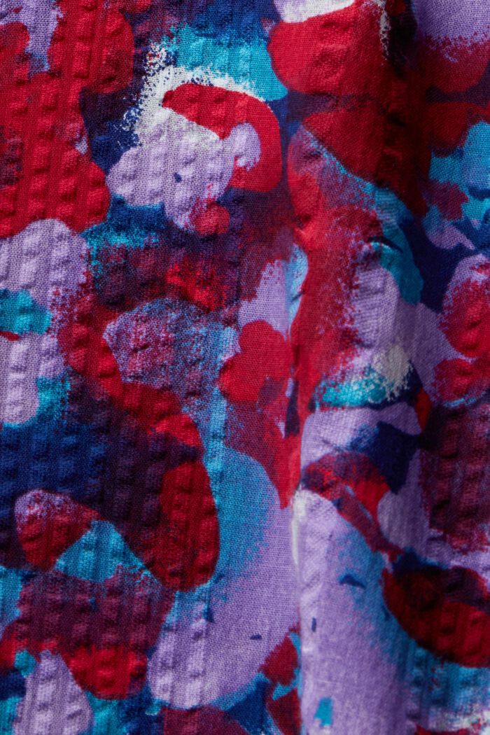 Textured cotton dress, INK, detail image number 5