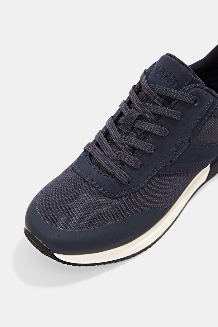 Trainers with a running silhouette, NAVY, detail image number 4