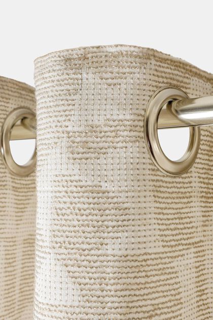 Patterned Eyelet Curtains