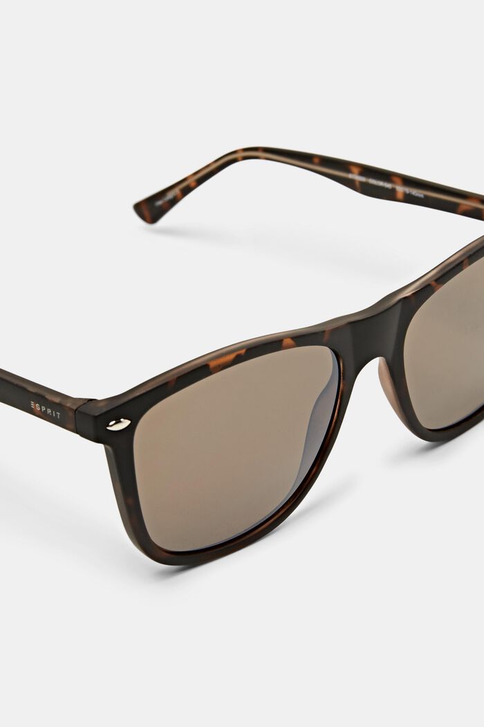 Square frame sunglasses, HAVANNA, detail image number 1