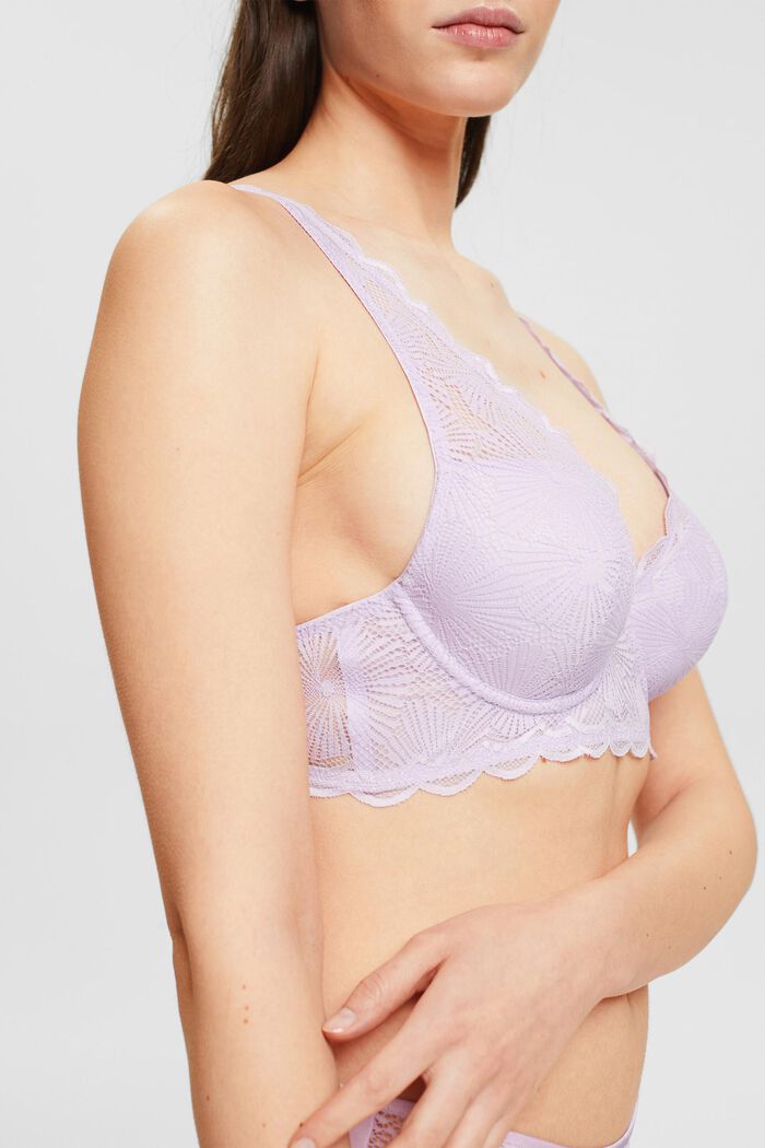 Bras with wire, VIOLET, detail image number 0