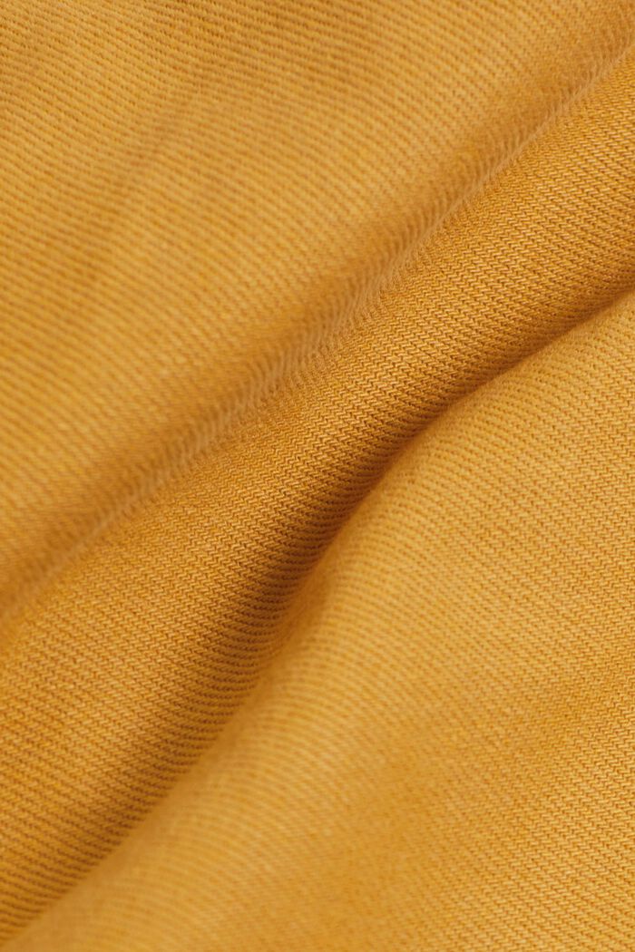 Mom fit twill trousers, CARAMEL, detail image number 6