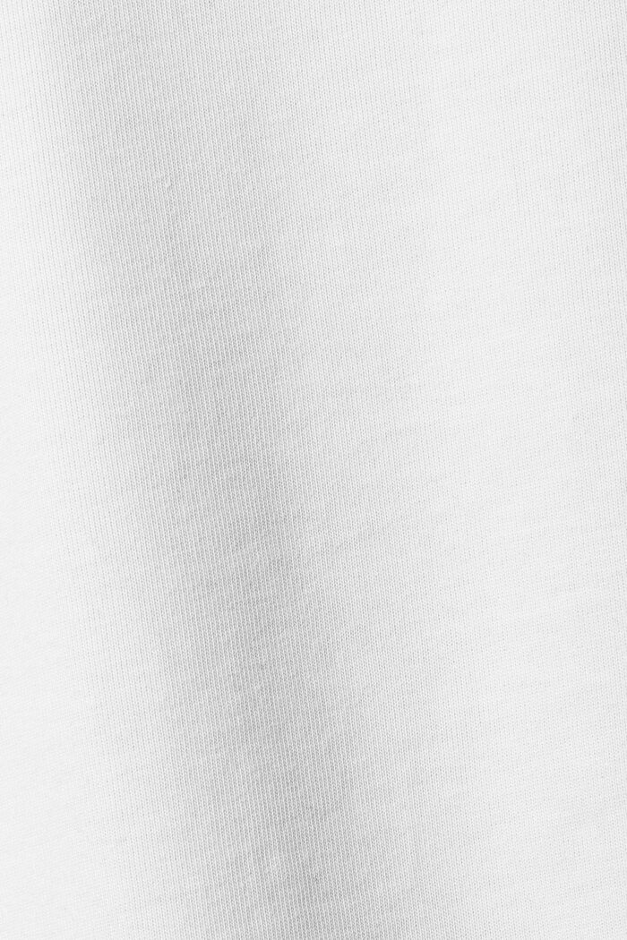 Unisex Logo Cotton Jersey T-Shirt, OFF WHITE, detail image number 7