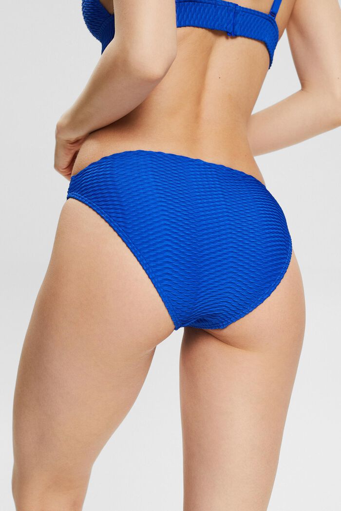 Briefs with textured stripes , BRIGHT BLUE, detail image number 3