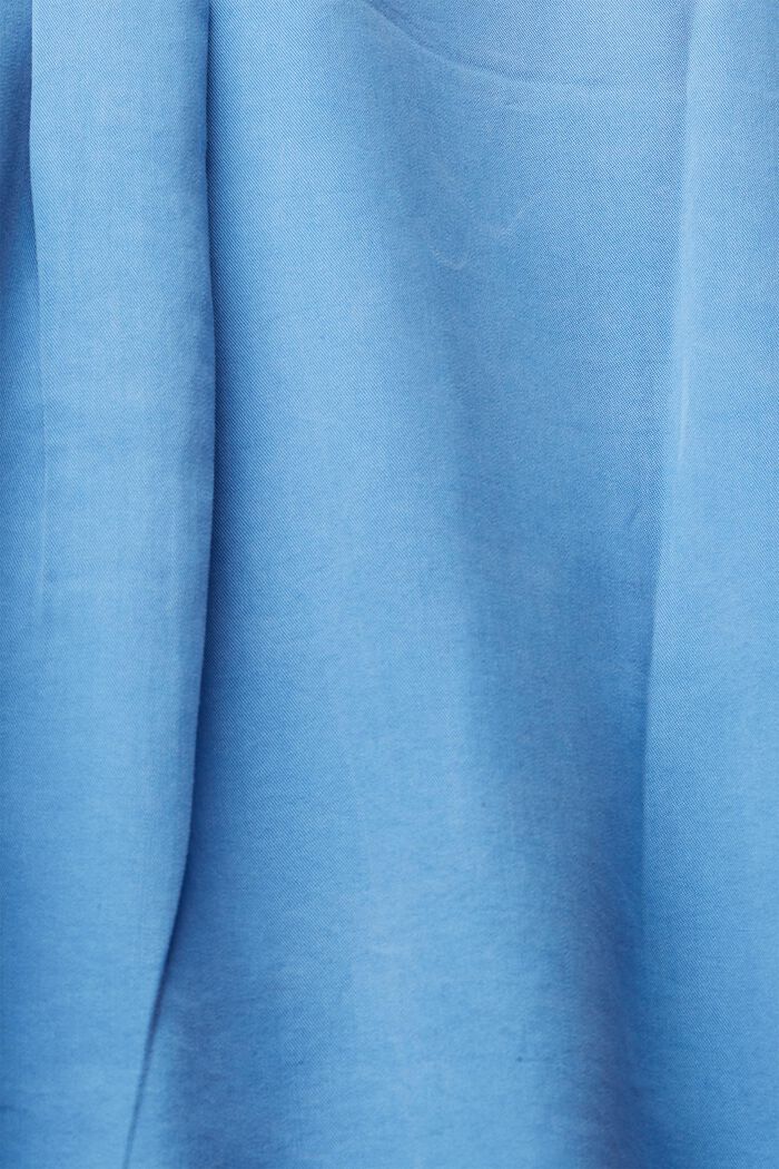 CURVY casual blouse made of TENCEL™, LIGHT BLUE LAVENDER, detail image number 4