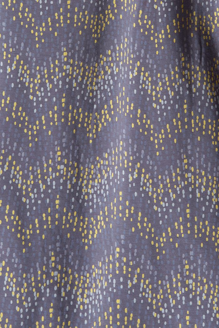 Jersey pyjamas with organic cotton, GREY BLUE, detail image number 3