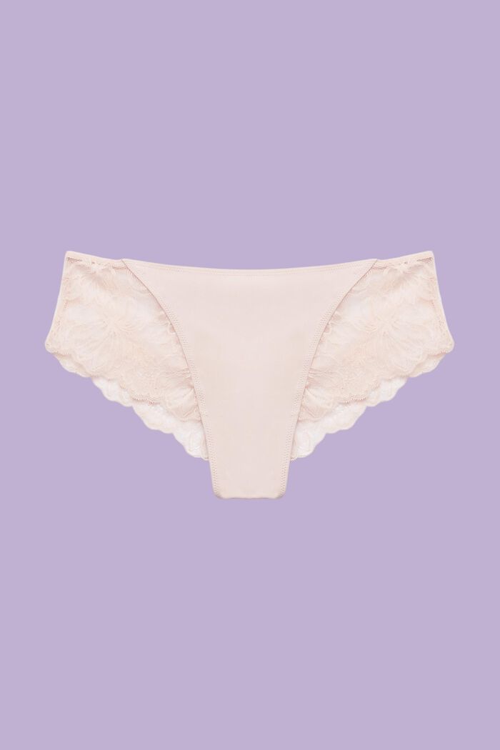 Brazilian Hipster Lace Shorts, LIGHT PINK, detail image number 4
