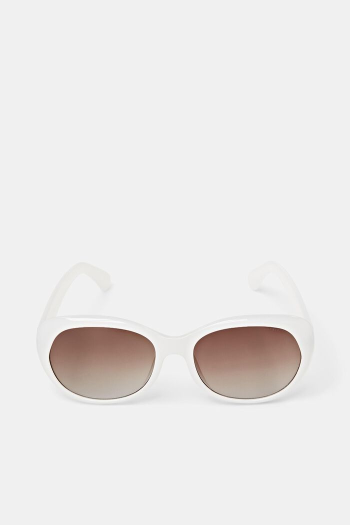 Round Frame Sunglasses, WHITE, detail image number 2