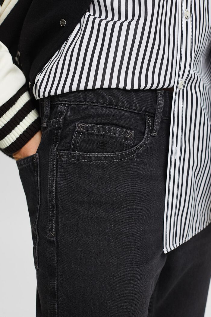 Mid-Rise Bootcut Jeans, BLACK DARK WASHED, detail image number 4