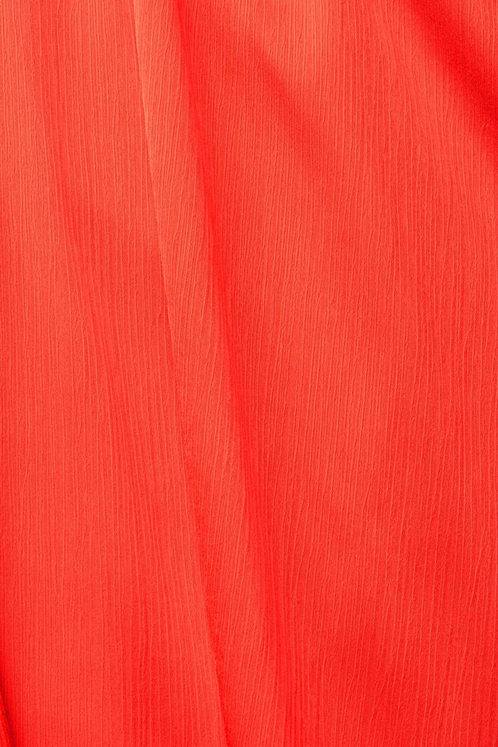 Satin dress, RED, detail image number 4