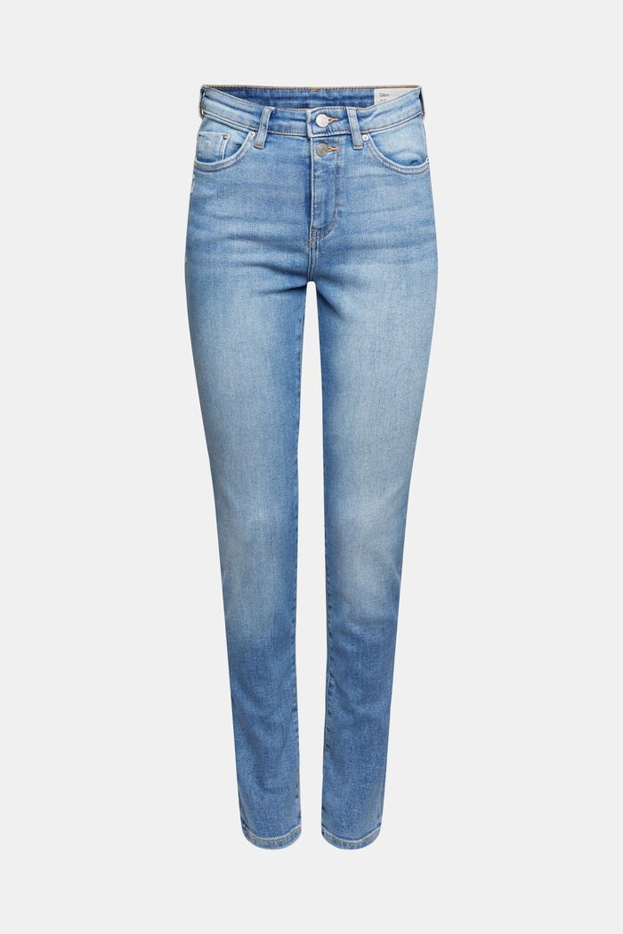 Jeans with a high percentage of stretch