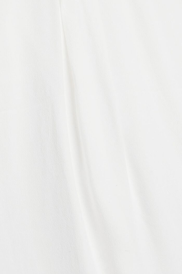 Flowing shirt blouse, LENZING™ ECOVERO™, OFF WHITE, detail image number 4