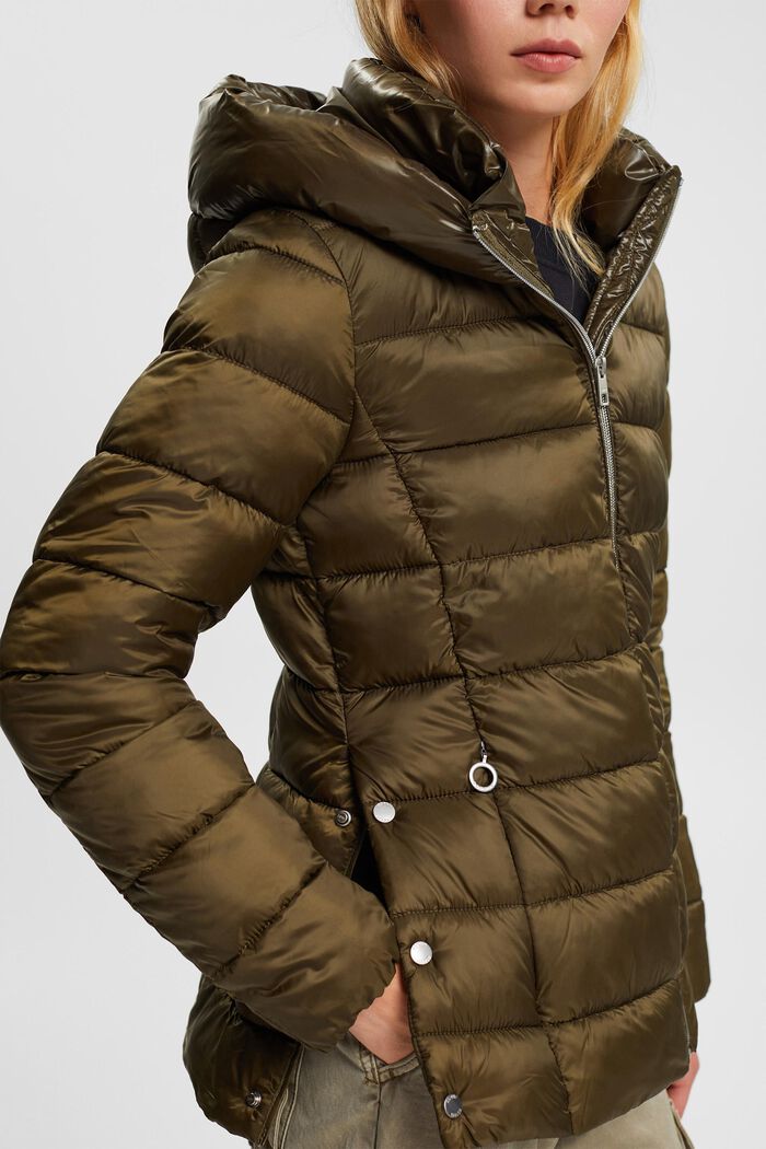 Quilted jacket with 3M™ Thinsulate™ padding, DARK KHAKI, detail image number 0