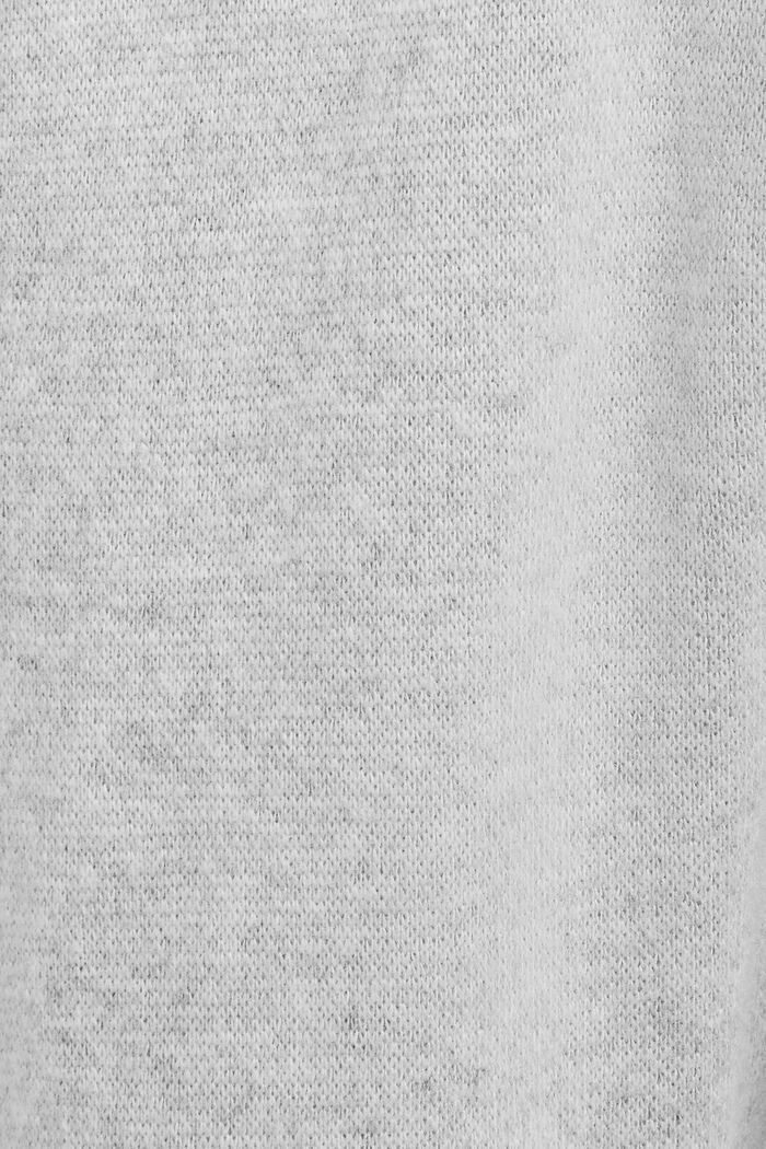 Wool Cashmere Fair Isle Sweatpants, LIGHT GREY, detail image number 4