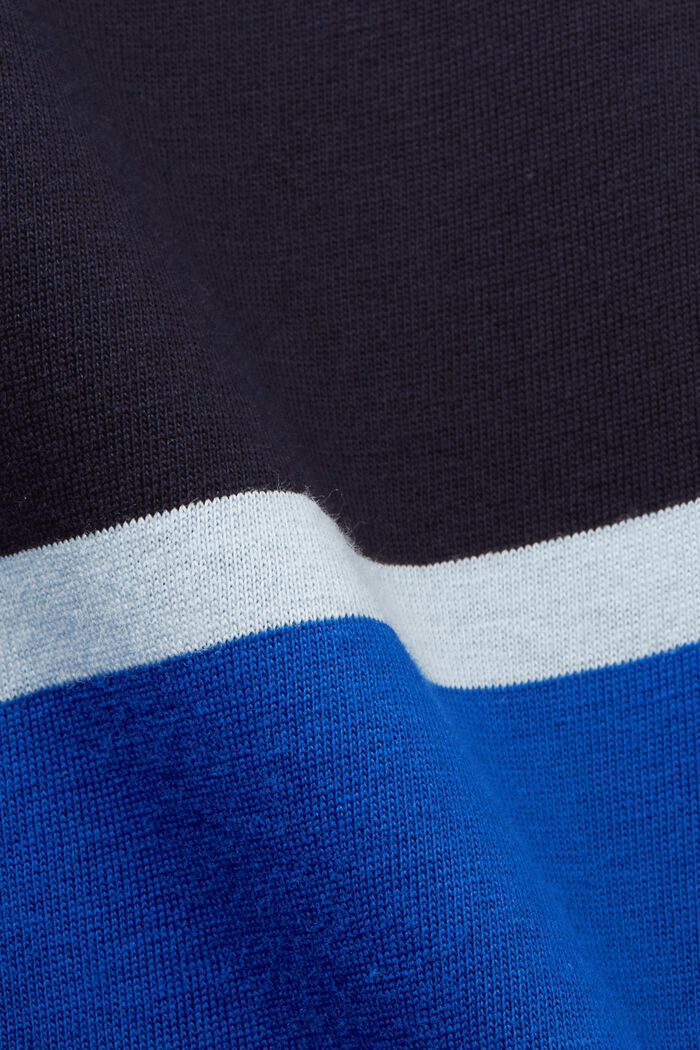 Striped t-shirt, 100% cotton, NAVY, detail image number 4