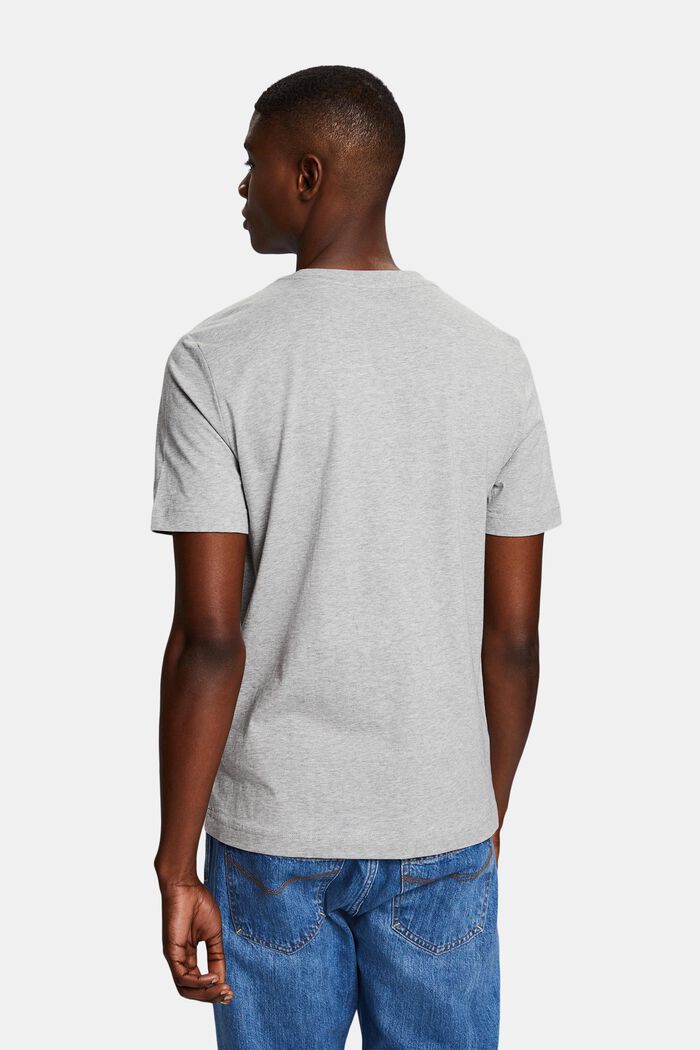 Logo Cotton Jersey T-Shirt, LIGHT GREY, detail image number 2