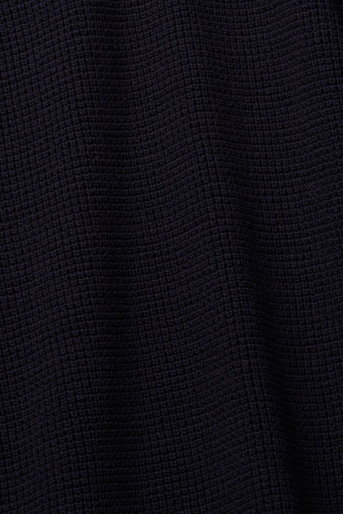 Loose knit V-neck jumper, NAVY, detail image number 1