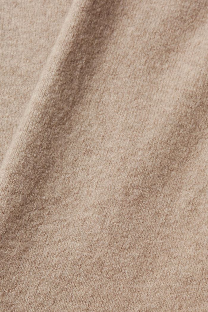 Wool blend slipover, LIGHT TAUPE, detail image number 1