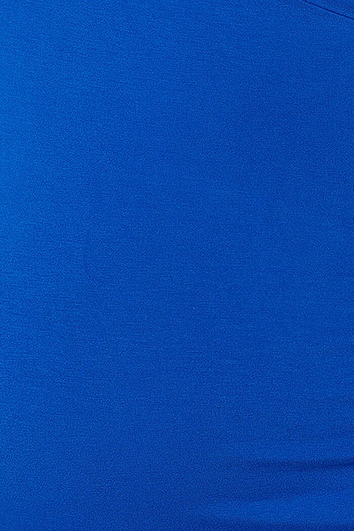 MATERNITY V-Neck T-Shirt, ELECTRIC BLUE, detail image number 4
