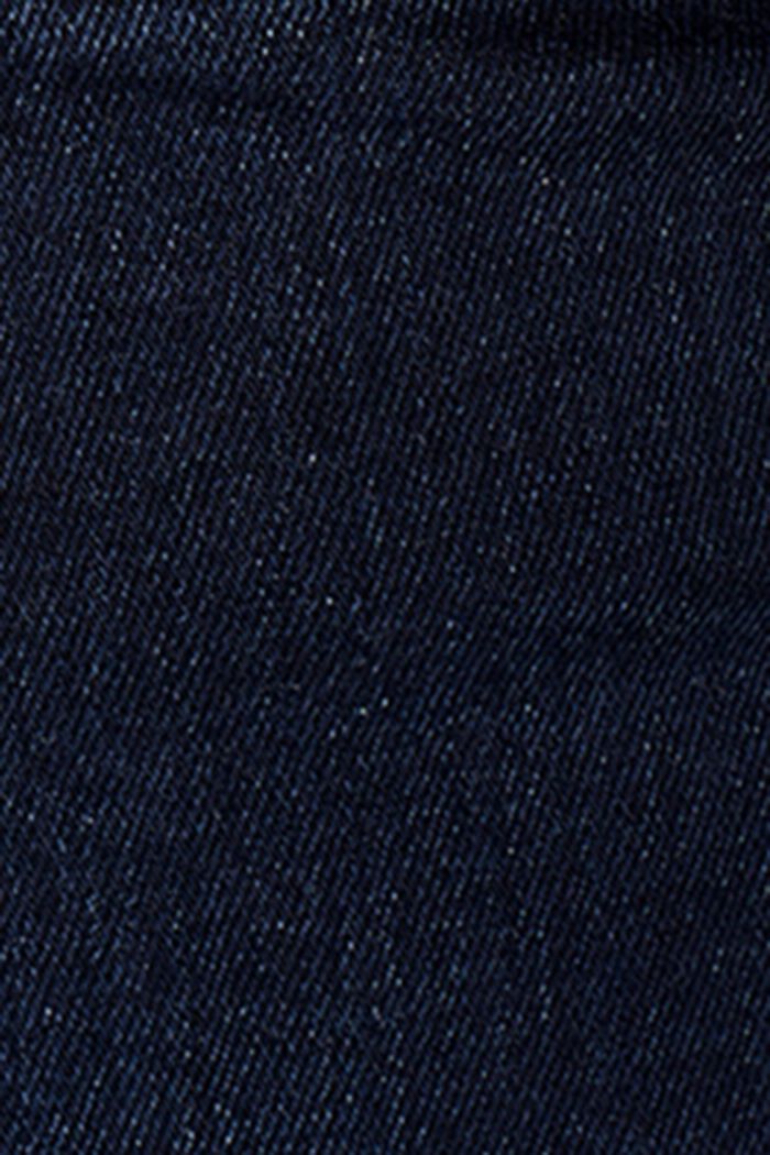 Stretch jeans with an over-bump waistband, DARK WASHED, detail image number 4
