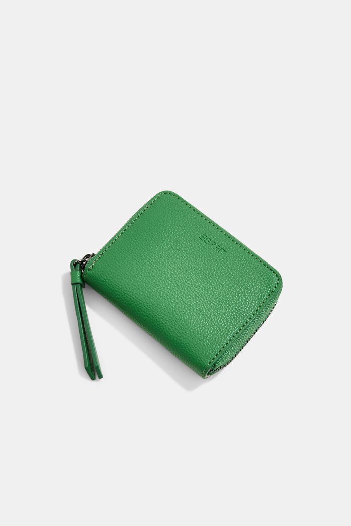 Faux leather purse, GREEN, detail image number 1