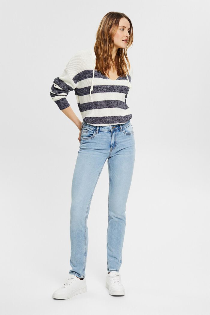 Cotton jeans with added stretch for comfort