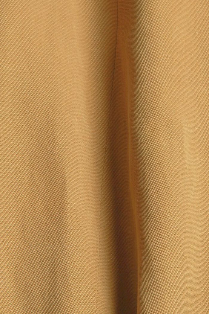 Linen blend: vest with a detachable belt, OLIVE, detail image number 4