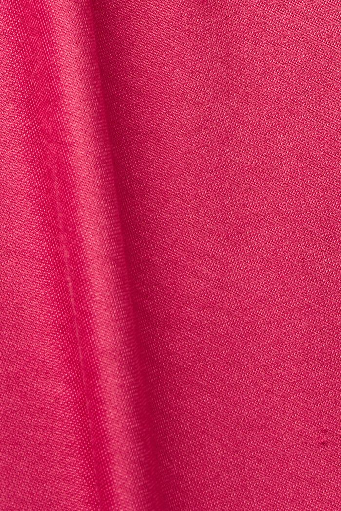 Volume sleeves mini dress, DARK PINK, detail image number 6