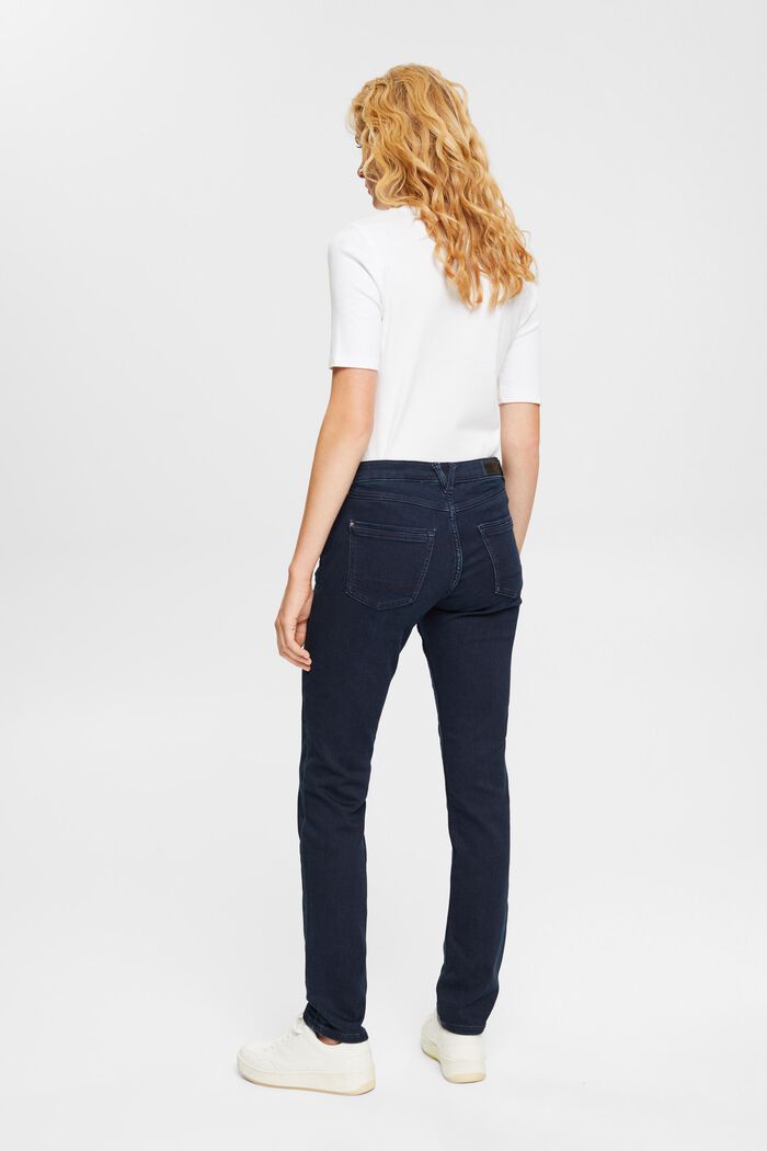Stretch jeans made of blended organic cotton, BLUE RINSE, detail image number 2