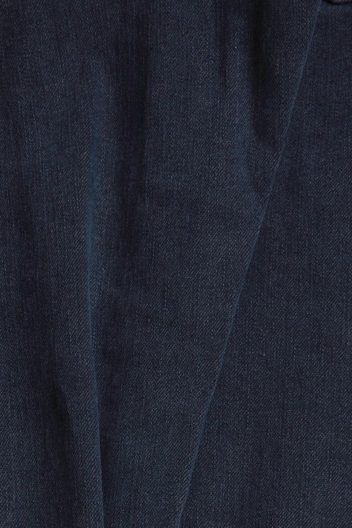 Stretch jeans made of blended organic cotton, BLUE BLACK, detail image number 4