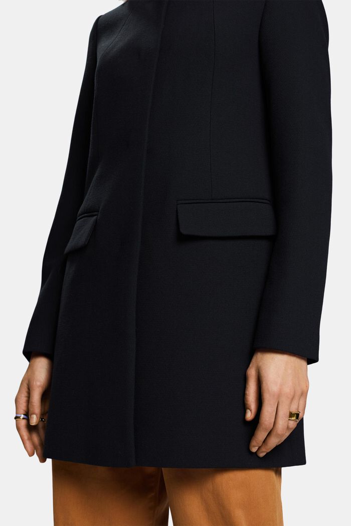 Blazer Coat, BLACK, detail image number 2