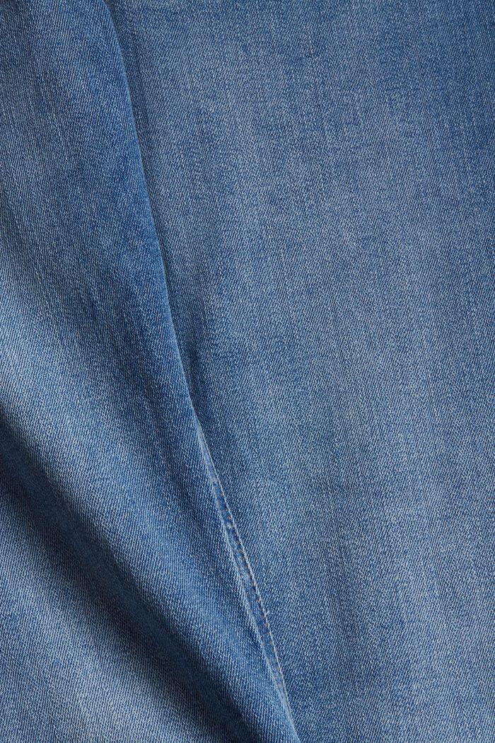 Stretch jeans made of blended organic cotton, BLUE LIGHT WASHED, detail image number 1