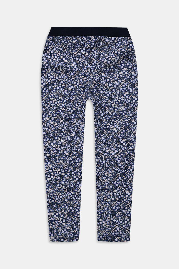 Leggings with all-over print, NAVY, detail image number 1