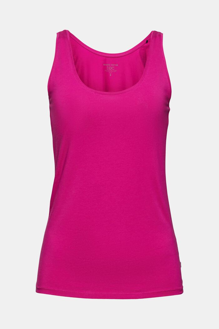 Top made of organic cotton