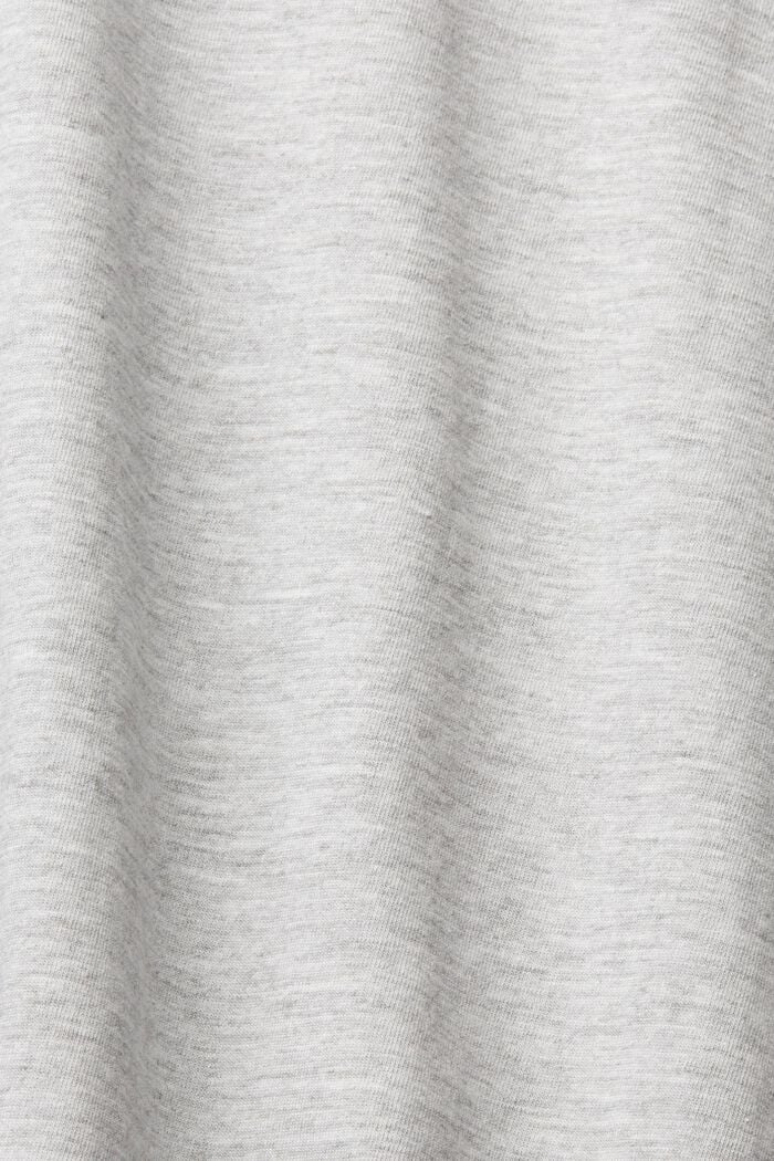 Jersey T-shirt with a print, LIGHT GREY, detail image number 5